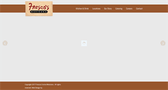 Desktop Screenshot of frescosmexicanfood.com